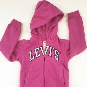 New with tags LEVI’’S  Kids  ZIP HOODIE 6 MED